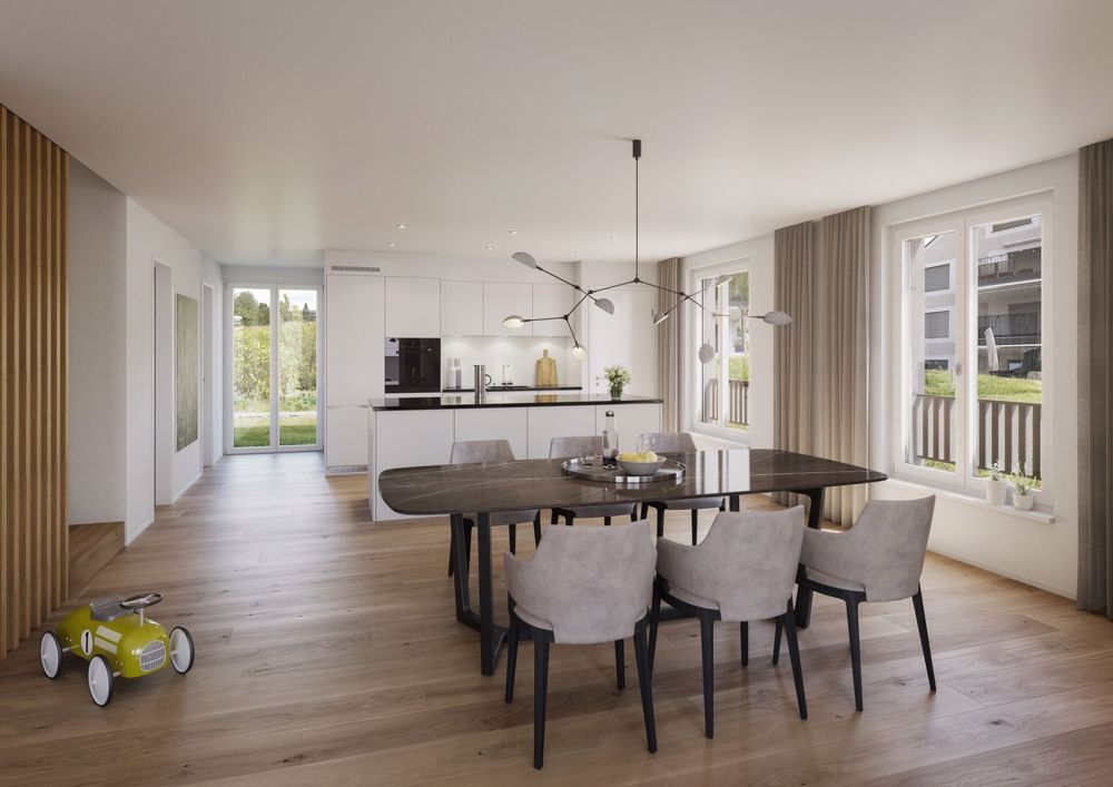 TOLLES DOPPELEINFAMILIENHAUS MITTEN IN LENGNAU - Bild 4