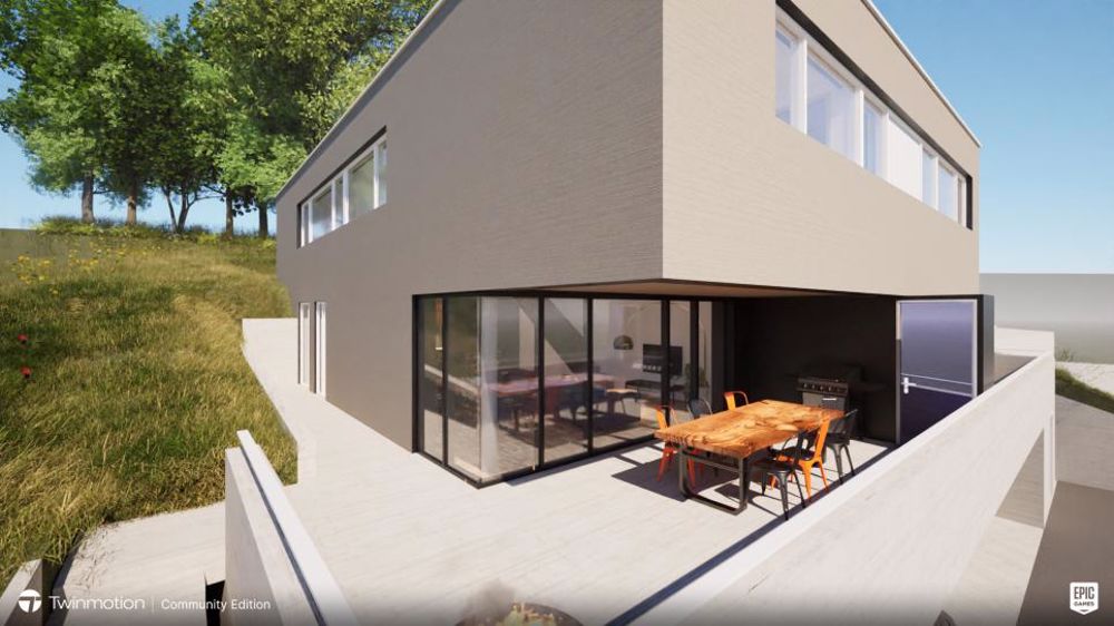 160 m² habitables, terrain privatif de 421 m² et terrasse de 43 m² - Bild 2