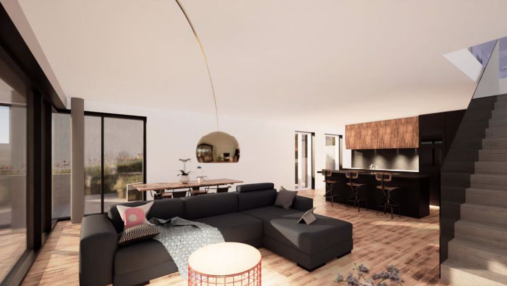 160 m² habitables, terrain privatif de 421 m² et terrasse de 43 m² - Bild 5