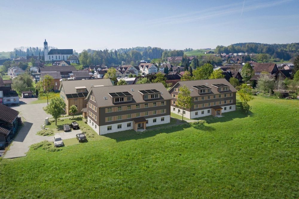 4.5 Zimmer Neubauwohnung Erdgeschoss – Haus A - Übersicht Projekt Obstgarten