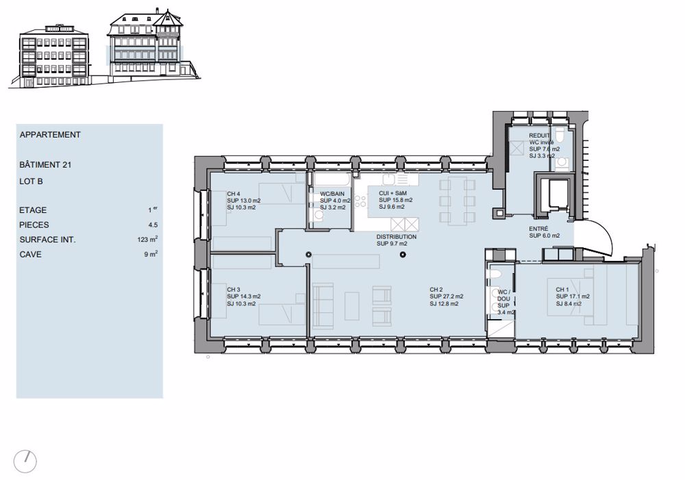 Sublimes Appartements-Lofts inondés de lumière - Bild 11
