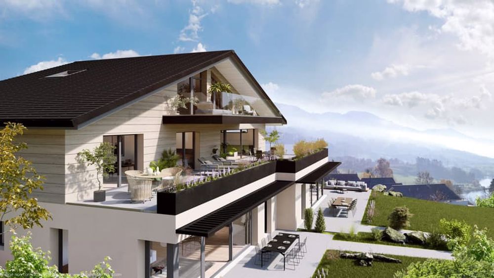 Exceptionnel Duplex de 6.5 pièces avec vue sur le lac de la Gruyère - Bild 5