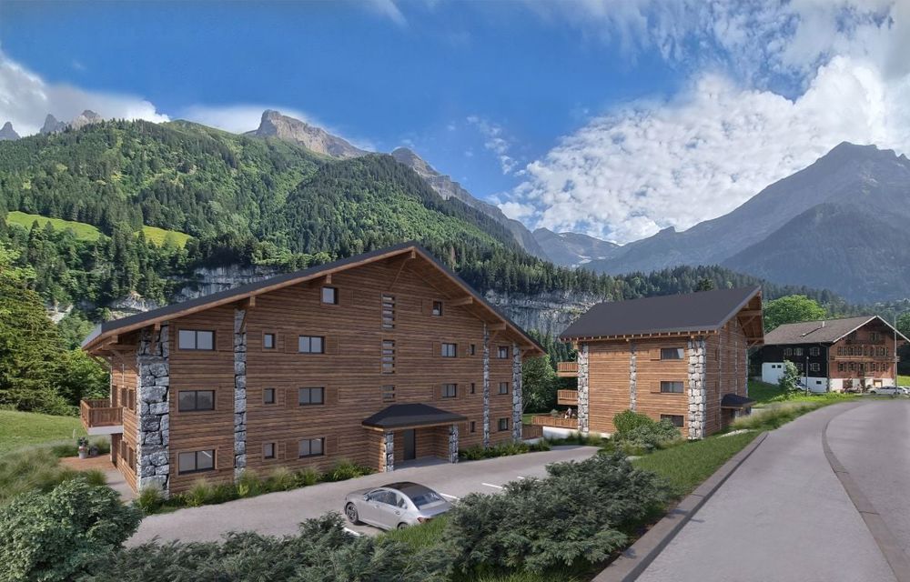Nouvel appartement 2.5 pièces à Champéry - Résidence Principale - Vente sur plans (lot 21) - Bild 2