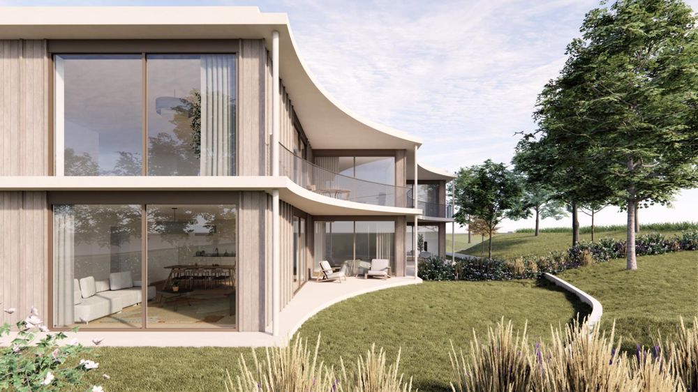 Appartement sur plan de 5 pièces avec jardin - Bild 2