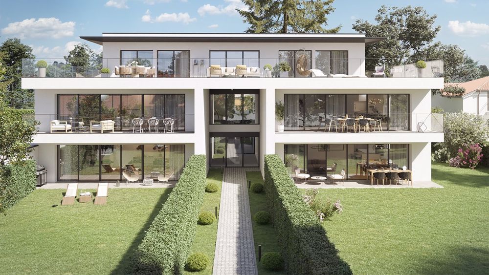 Appartement 5 pièces avec jardin - Façade 2