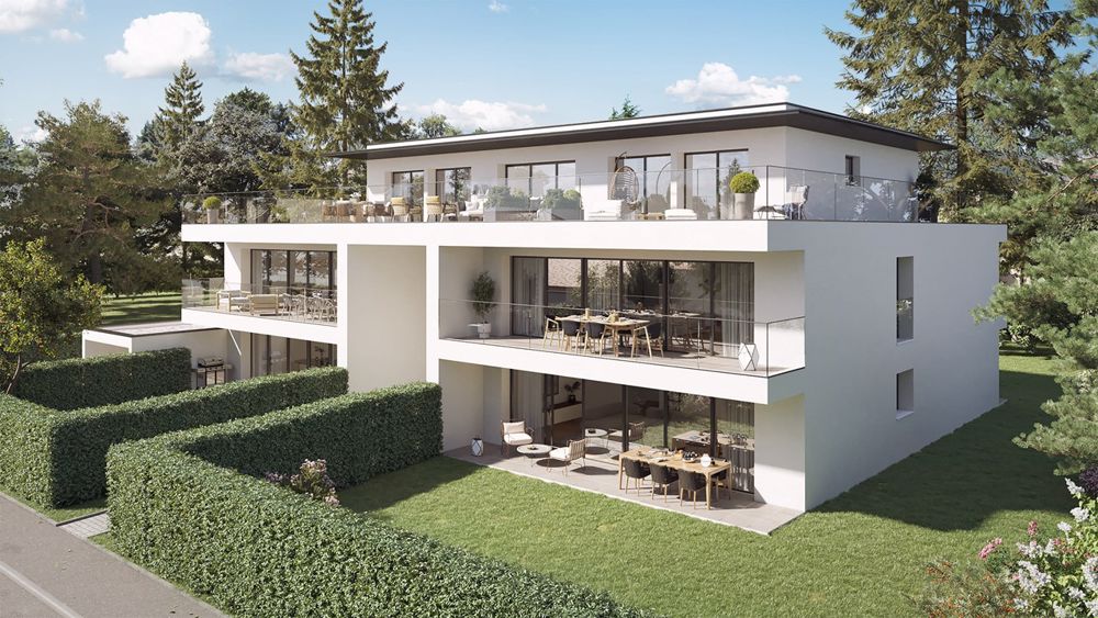 Appartement 5 pièces avec jardin - Facade 1