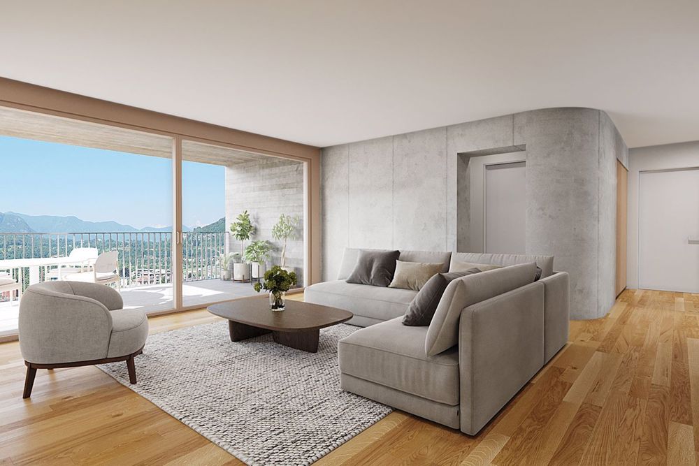 Moderno appartamento di 4,5 locali ad Agno/Moderne 4.5-Zimmer-Wohnung in Agno - Image 2