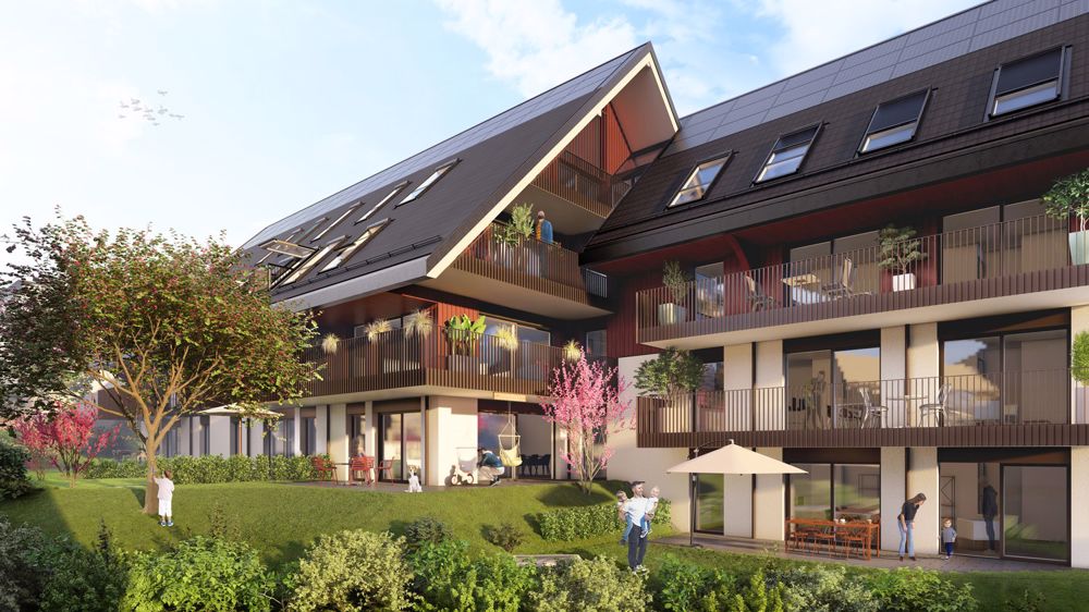 45% des lots vendus- 18 logements au coeur de ville en face de la Coop - Moudon - PPE Le Cerf