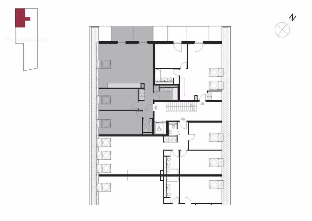 45% des lots vendus- 18 logements au coeur de ville en face de la Coop - B11
