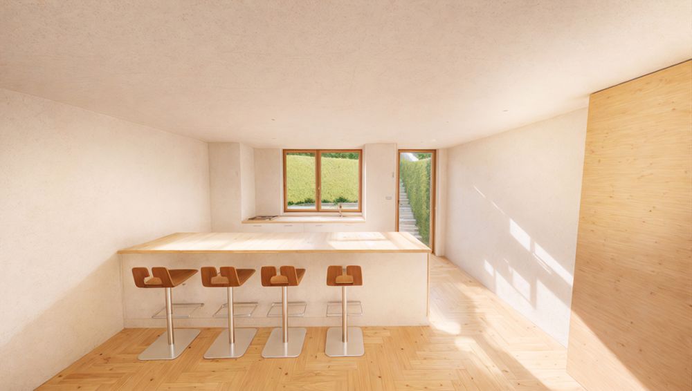Chauderon 47 - Vue panoramique à couper le souffle ! - Cuisine et espace à manger Villa B