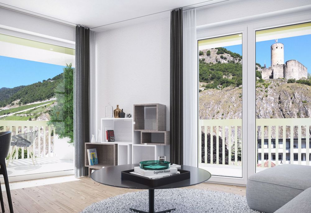 4.5 pièces au centre de Martigny dans nouvelle PPE Le Vieux Pont - Bild 5