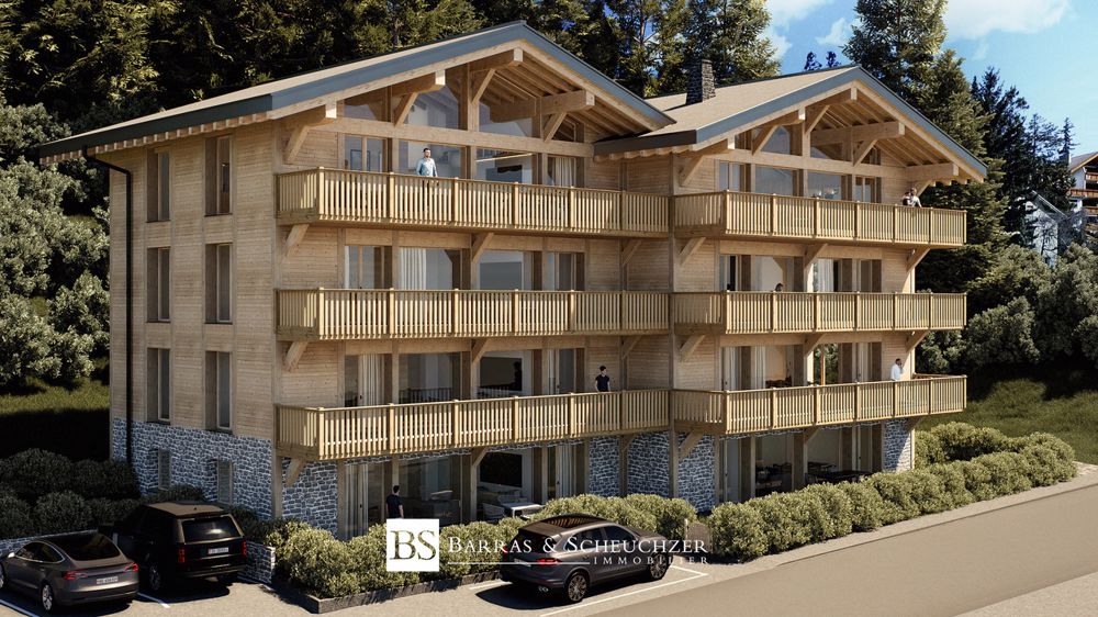 LOT 5 - 3.5 pièces neuf au coeur de la station - Façade Sud Est