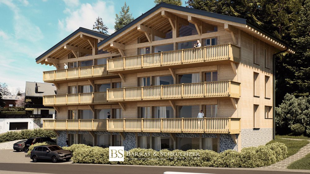 LOT 5 - 3.5 pièces neuf au coeur de la station - Façade Sud Ouest