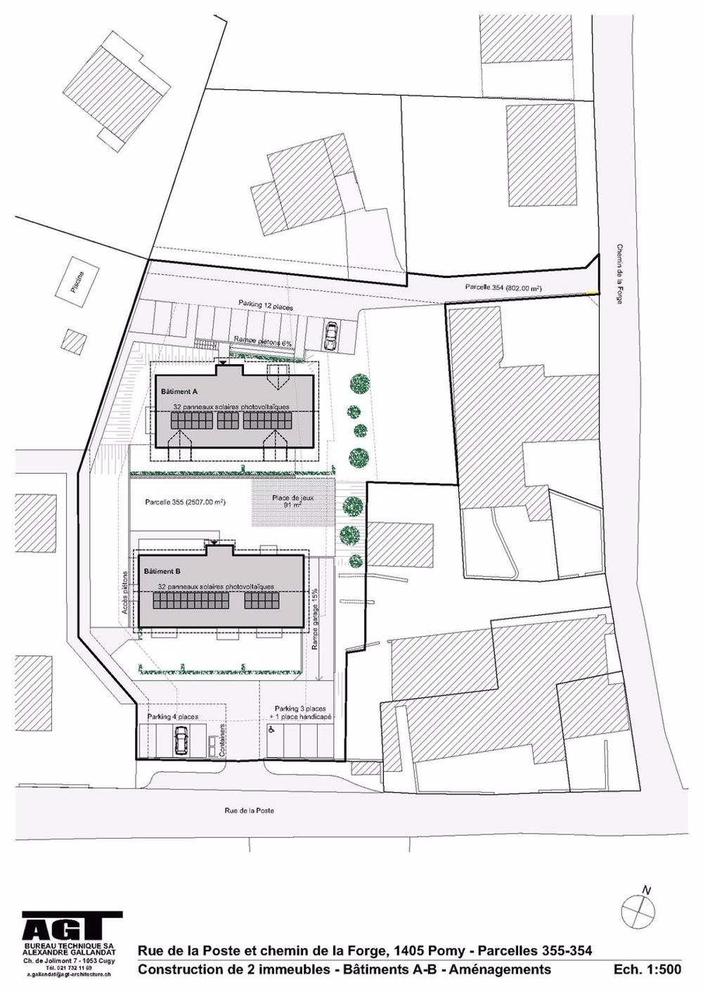 POMY dernier appartement de 4.5 pièces à livrer pour octobre - situation