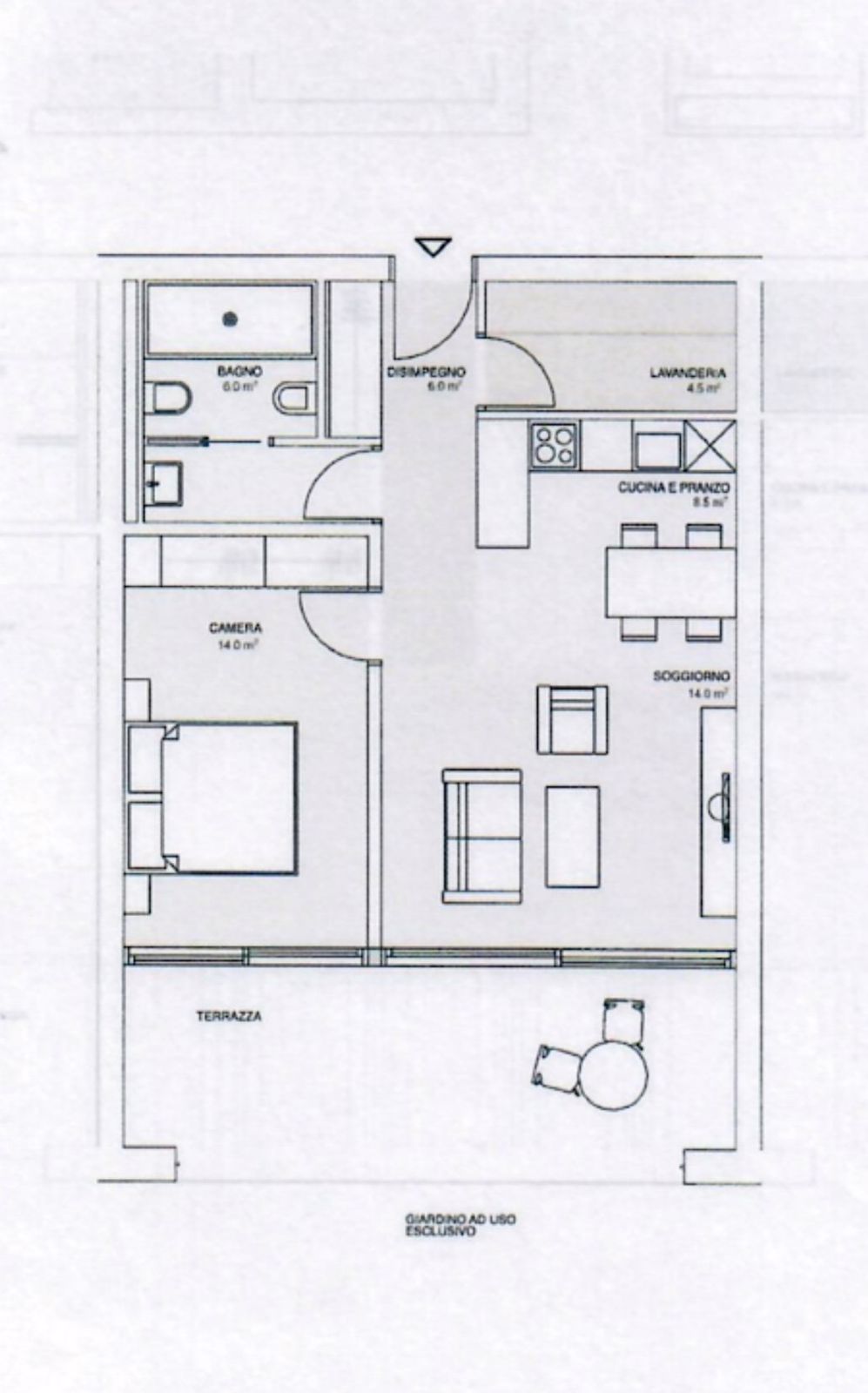Appartamento 2,5 locali con Giardino - Bild 11