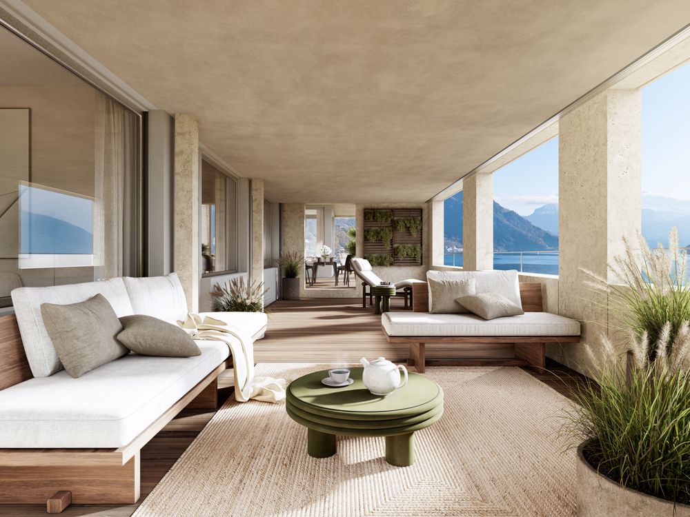 Exklusive Neubauwohnung mit Panoramasicht - Bild 2