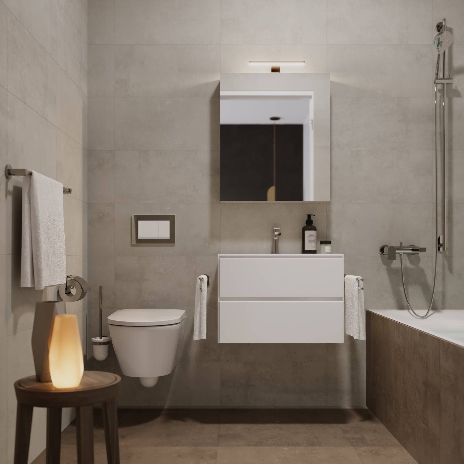 Attique contemporain de 4.5 pièces avec 2 grandes terrasses totalisant -  Bild 3