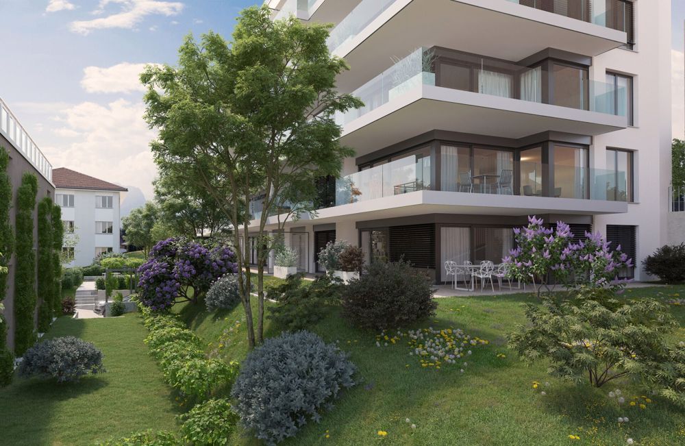 Vastes appartements de 4,5 pièces: 124m2 et 37m2 de balcon - Bild 4