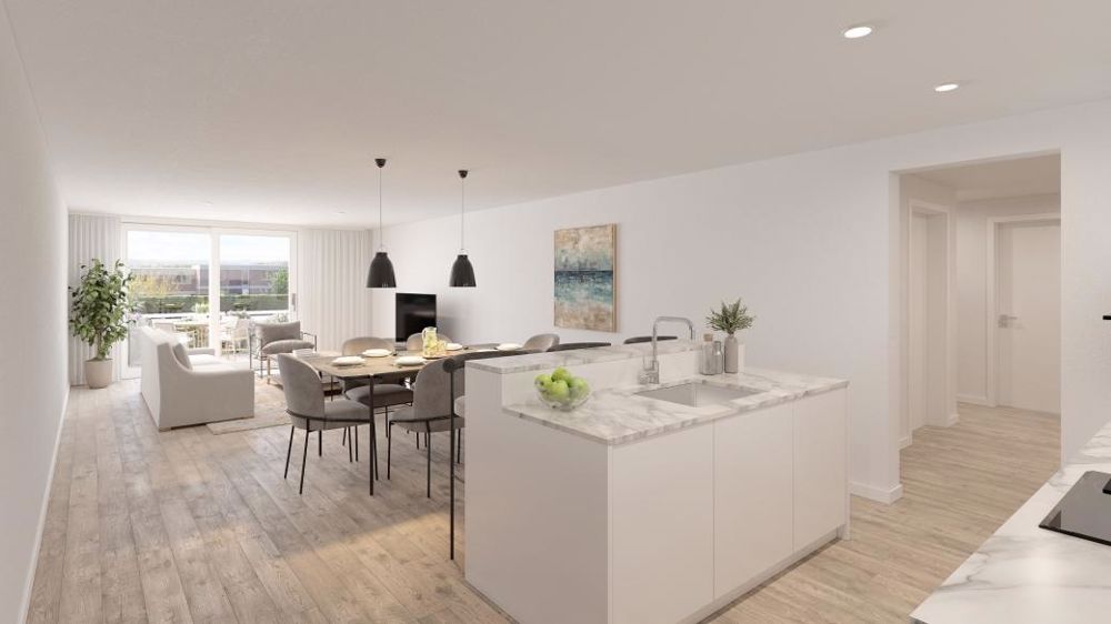 Wohnung | 8954, Geroldswil - Eleganter Wohnbereich mit offener Küche