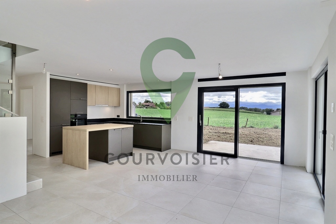 Appartement neuf avec beau jardin et panorama sur la chaîne des Alpes - Bild 3