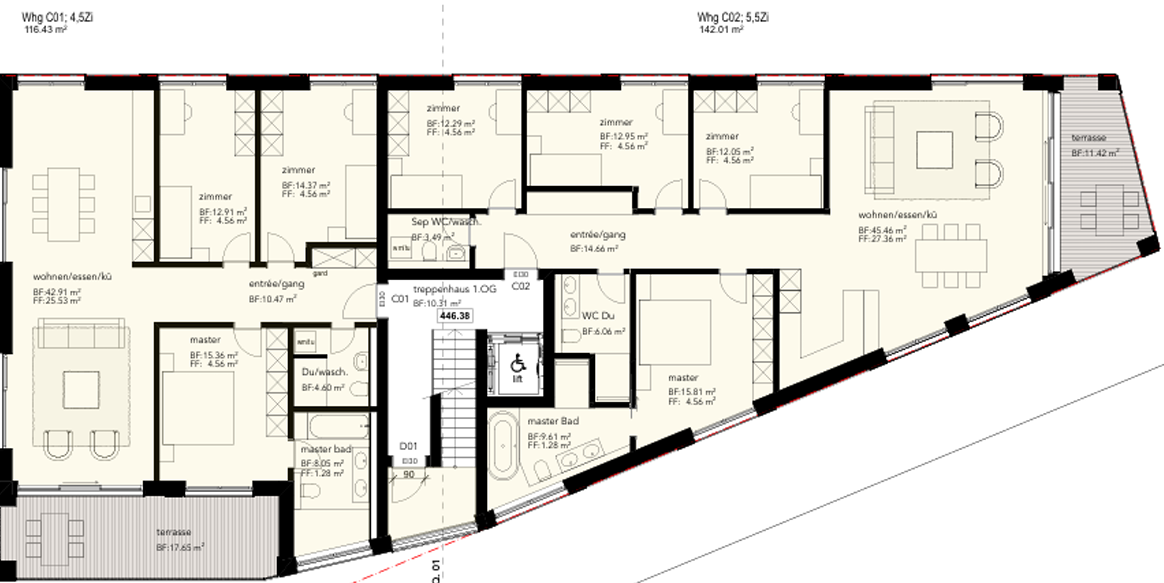 Moderne 4.5-Zimmer-Neubau-Wohnung in Glarus Nord -  Bild 6