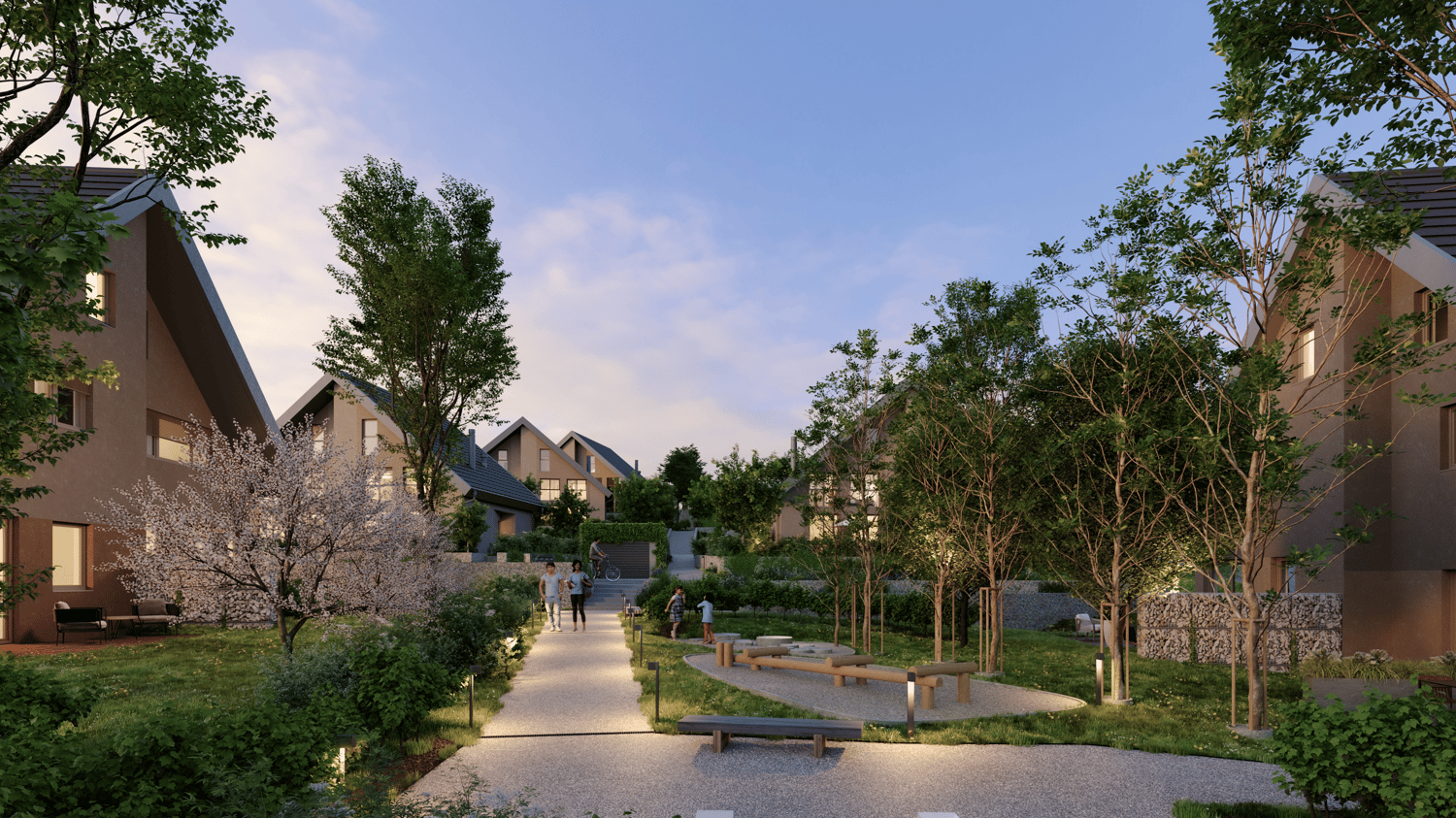 Villa mitoyenne neuve - 6.5 pièces avec jardin - Livraison fin 2027 - Bild 3