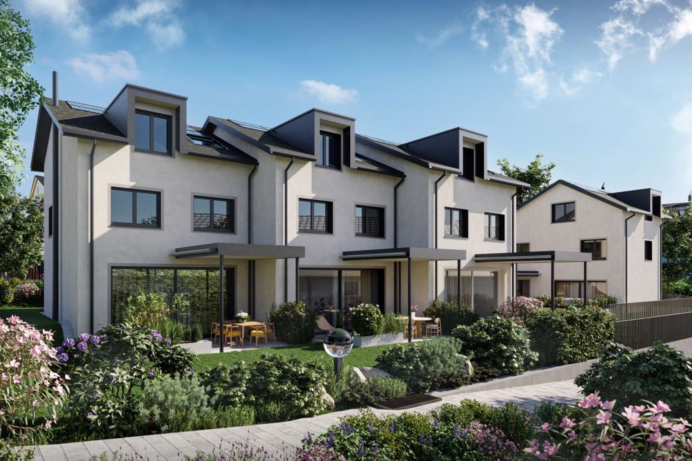 «Aurora 62»: komfortables Reiheneckhaus mit Stil - Walde Immobilien AG