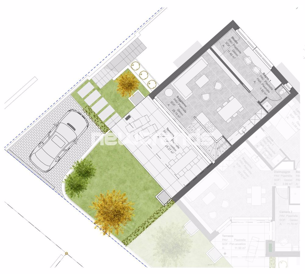 Tesserete, Duplex mit 5,5 Zimmern in neuem Bau im Kontext von - Bild 12