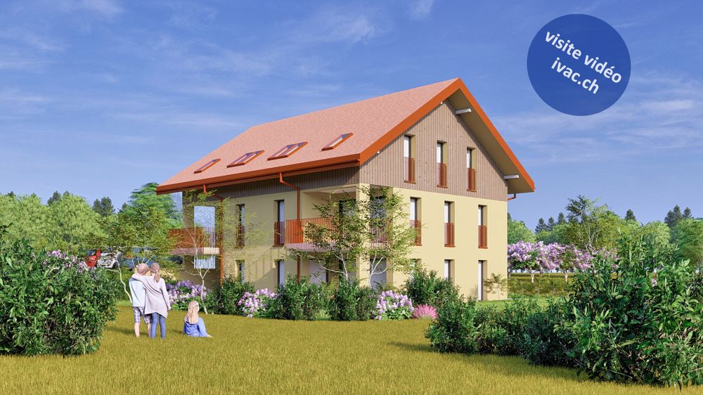 Wohnung 4.5 Zimmer mit Garten in Montagny / FR (Los 1) - Bild 1