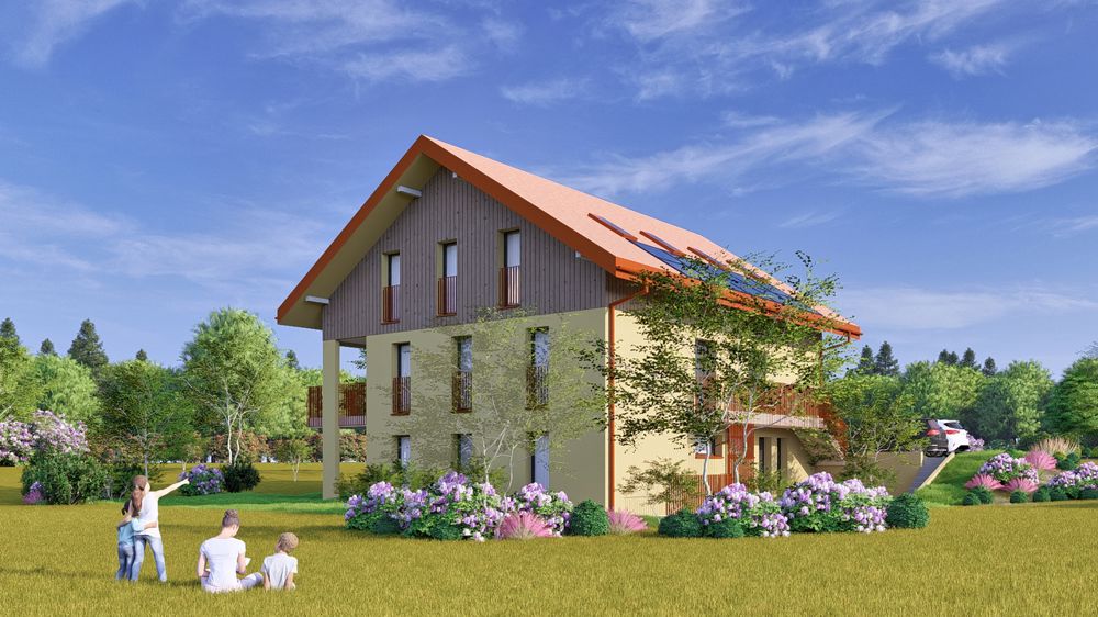 Wohnung 4.5 Zimmer mit Garten in Montagny / FR (Los 1) - Bild 3