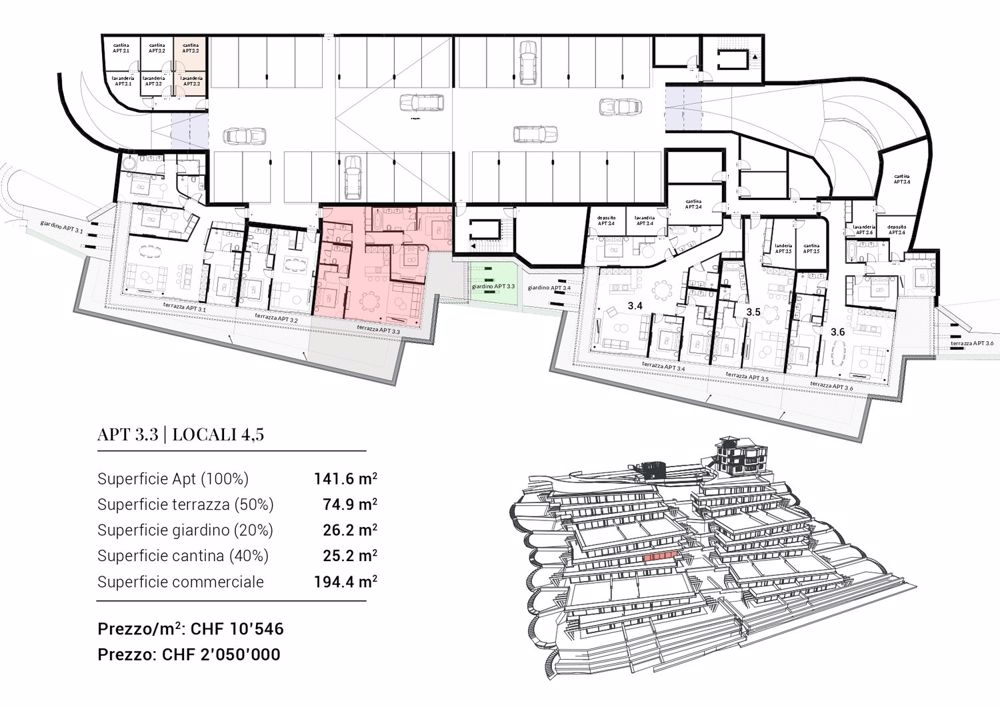 Neues Wohnprojekt Mirador in der Via Tesserete - Bild 12