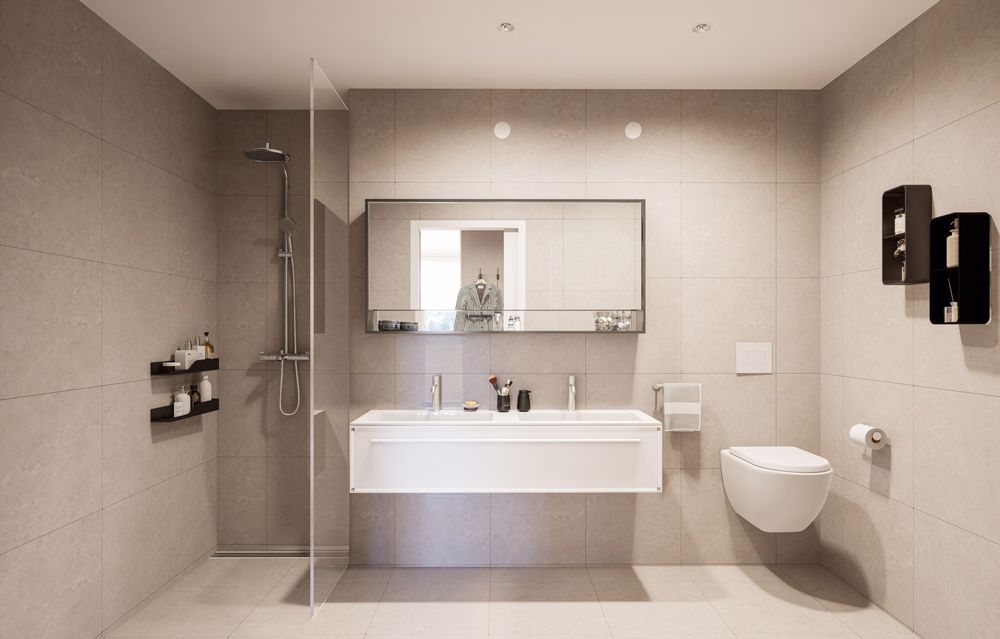 TÜREN AUF BAUSTELLE GEÖFFNET! ZÖGERN SIE NICHT, UNS ZU KONTAKTIEREN - salle de douche