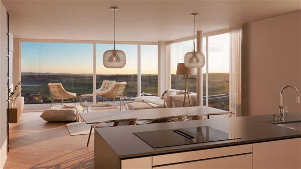 Vista Alpina Wohnung | Neubau am Südhang mit unverbaubarer Aussicht - Bild 2