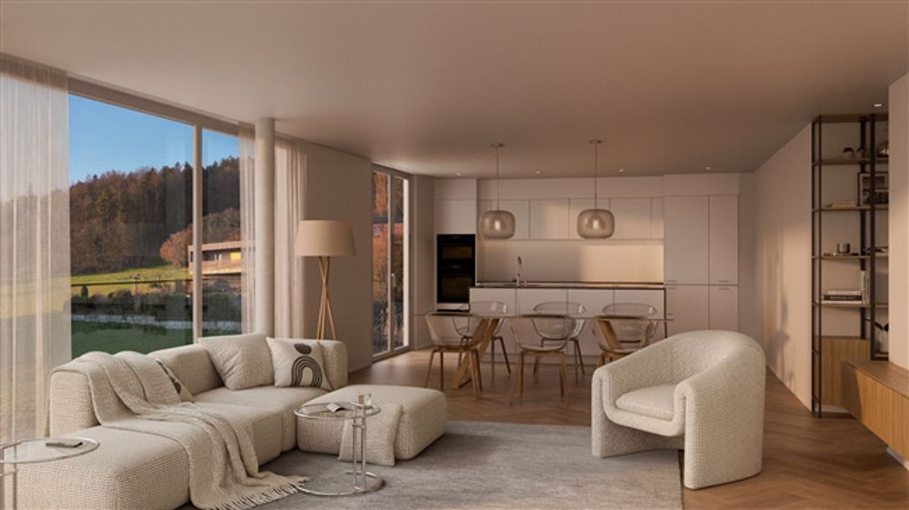 Vista Alpina Wohnung | Neubau am Südhang mit unverbaubarer Aussicht - Bild 7