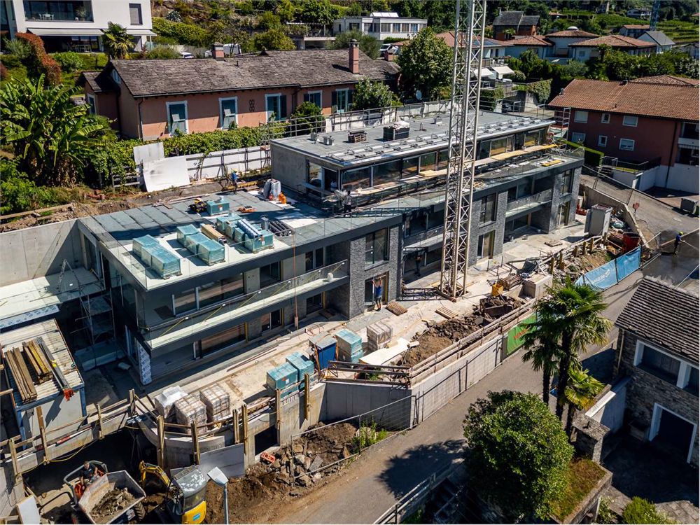 Luxus-Penthouse 5.5 NEU Minusio mit Seeblick - Bild 1