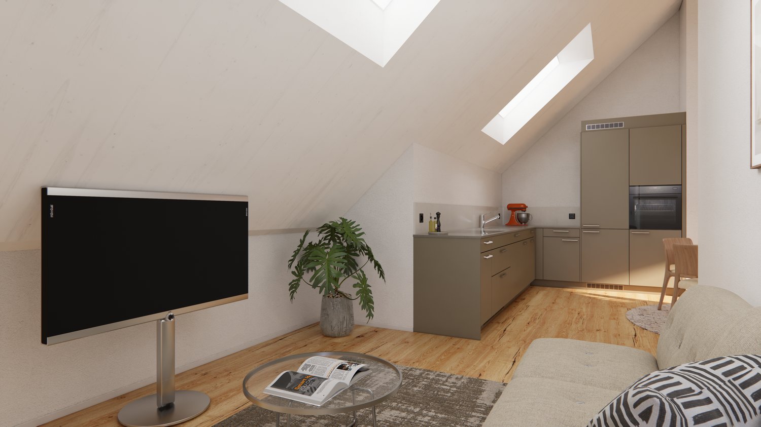 2.5-Zimmer-Dachwohnung in Opfershofen TG - Bild 5