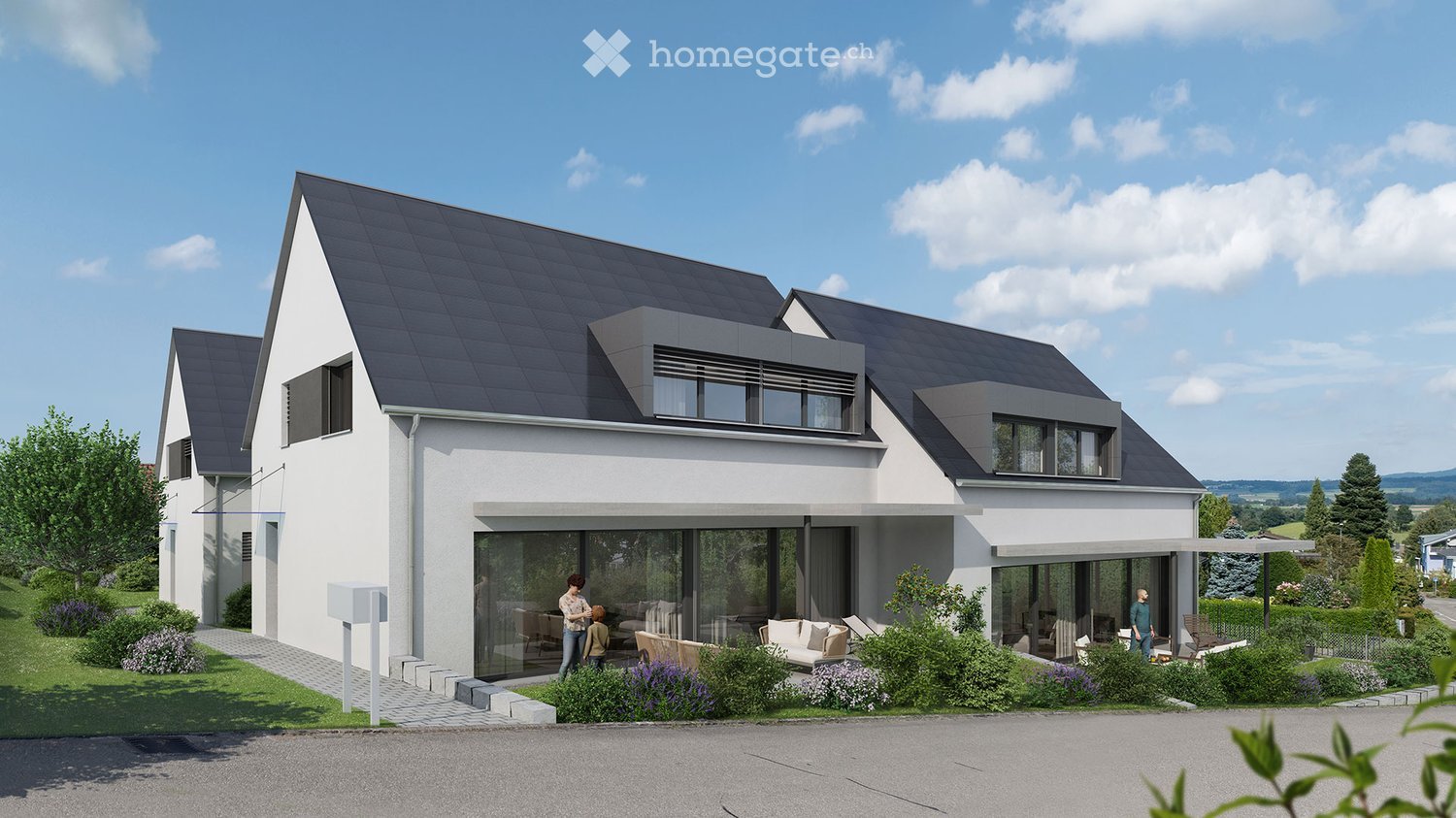 Doppeleinfamilienhaus Hangstrasse 2a, Boswil -  Bild 2