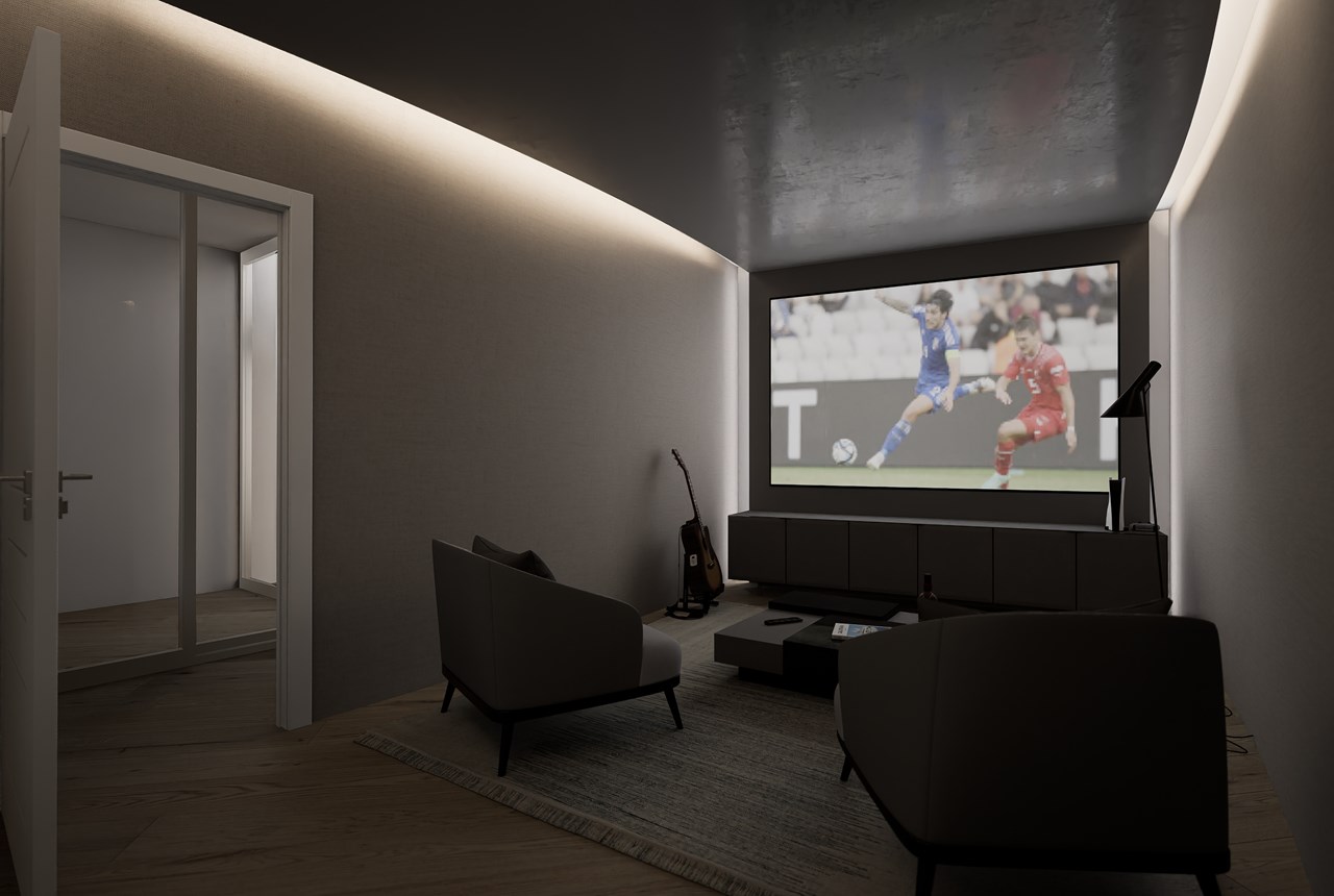 Villas contemporaine à Meyrin - Sous-sol