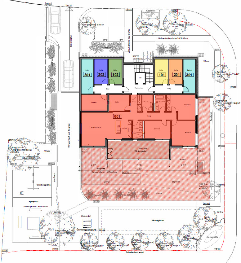5 ½ Zimmer-Gartenwohnung mit eigenem Gartenbereich - Bild 12