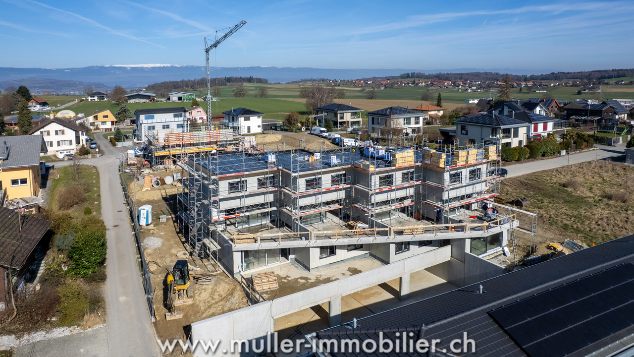 Appartement traversant de standing, en construction à Cressier - Bild 4