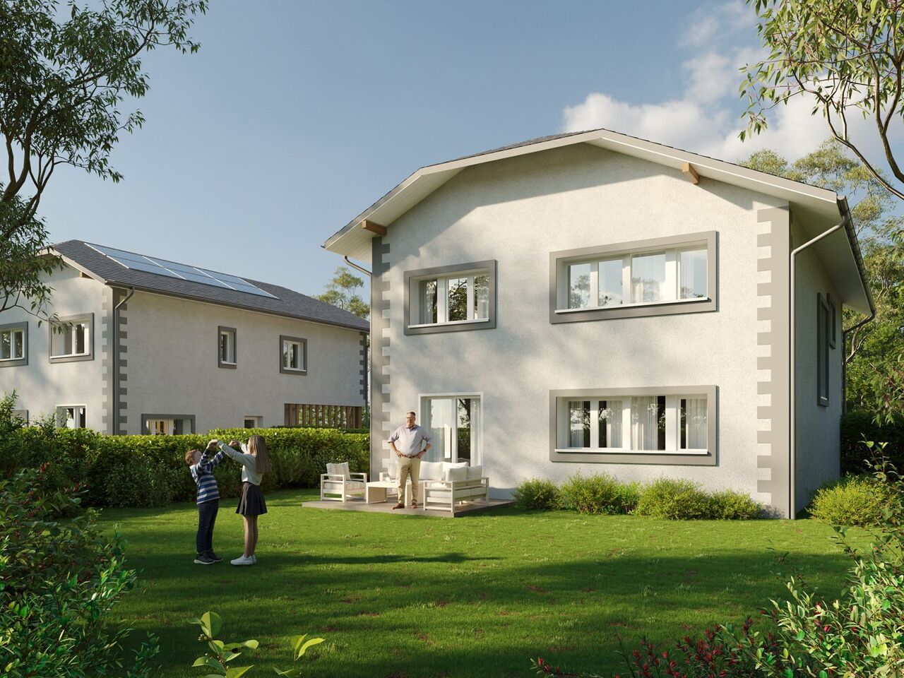 PERMIS DE CONSTRUIRE OBTENU - VILLA INDIVIDUELLE - VUE PANORAMIQUE - Bild 10