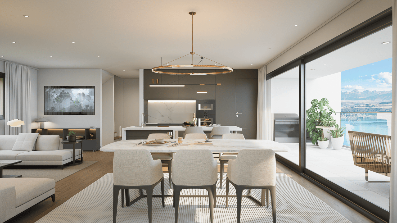 VILLA PANORAMA – Villas contemporaines avec vue sur le lac de Neuchâte - Bild 8