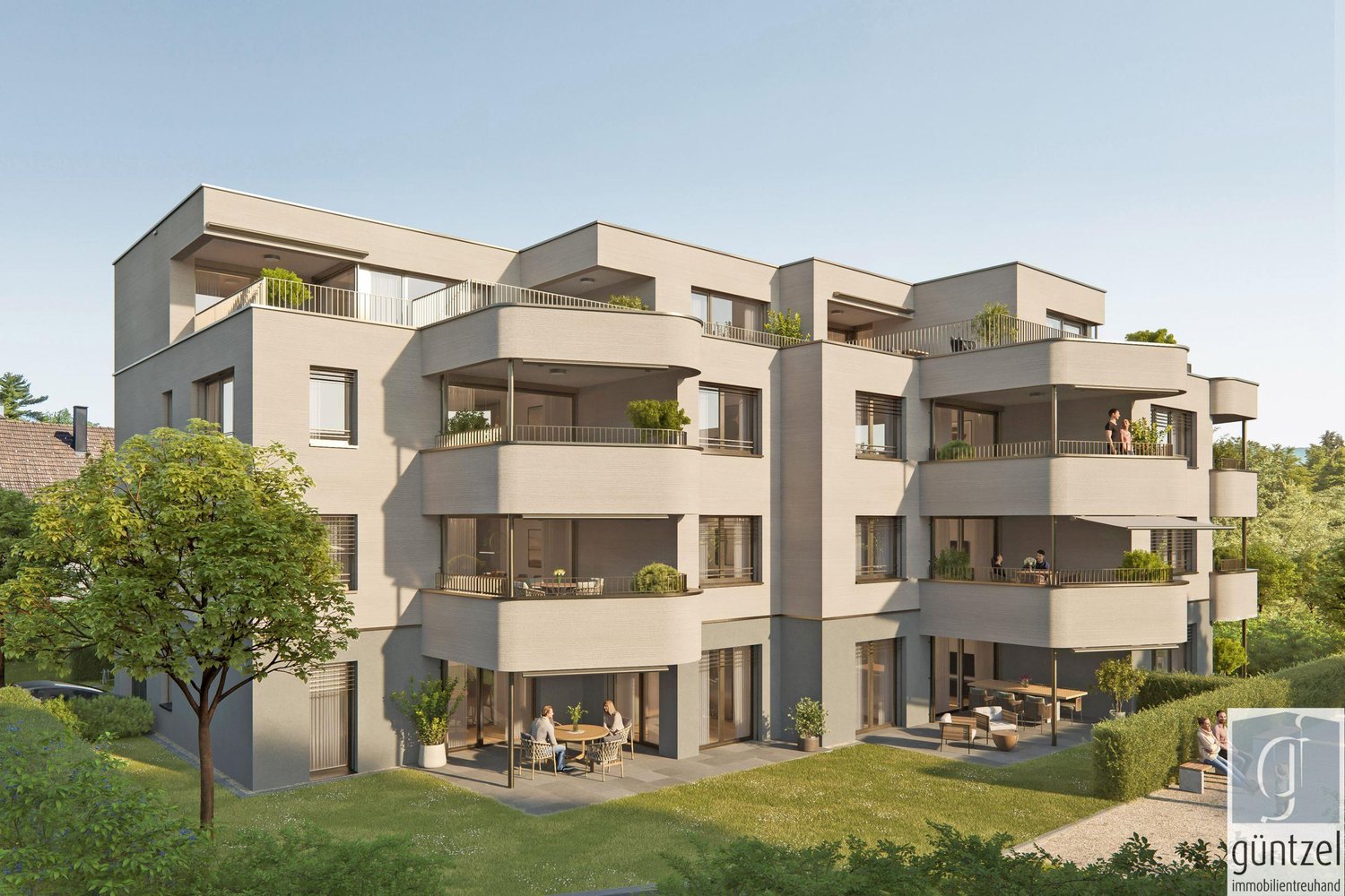 Moderne 4.5-Zimmerwohnungen an ruhiger Quartierslage - Ein Zuhause mit zeitloser Architektur und Leben