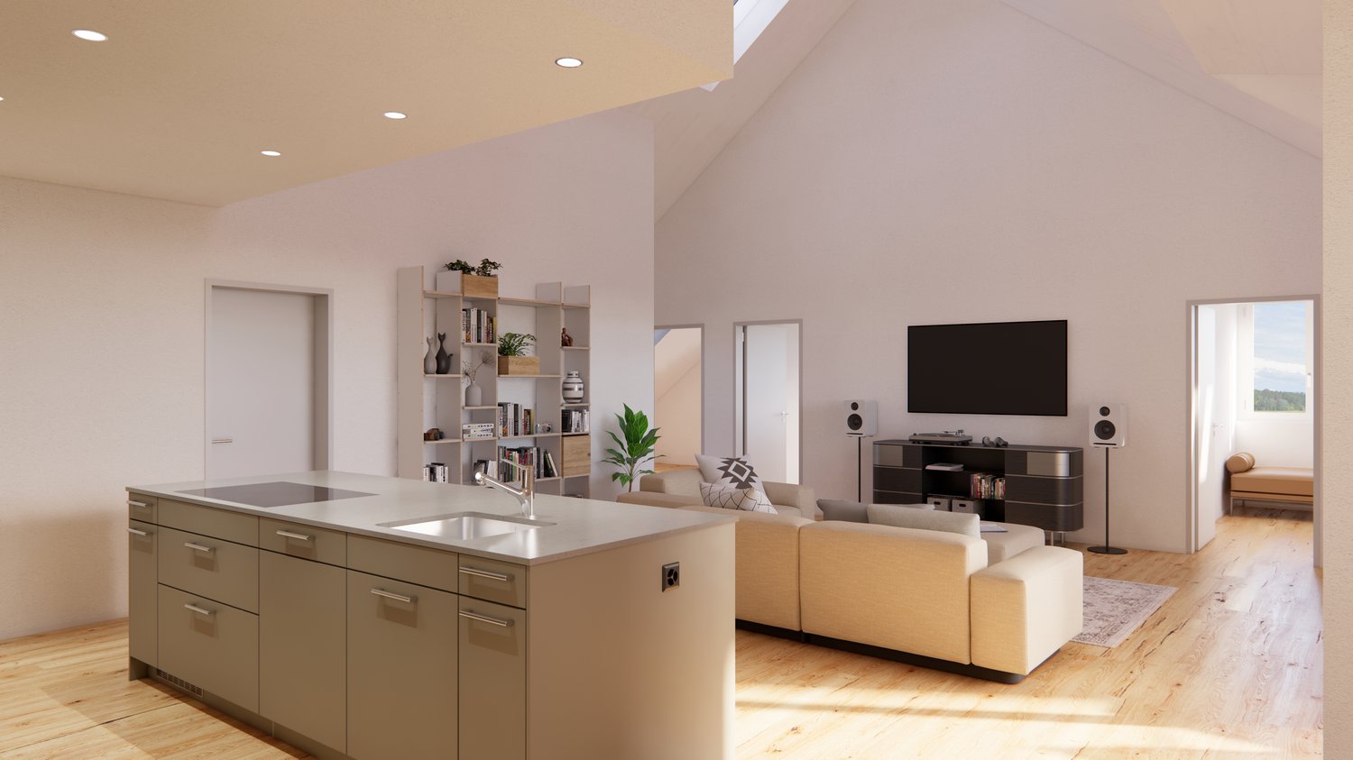 2.5-Zimmer-Dachwohnung in Opfershofen TG - Bild 2