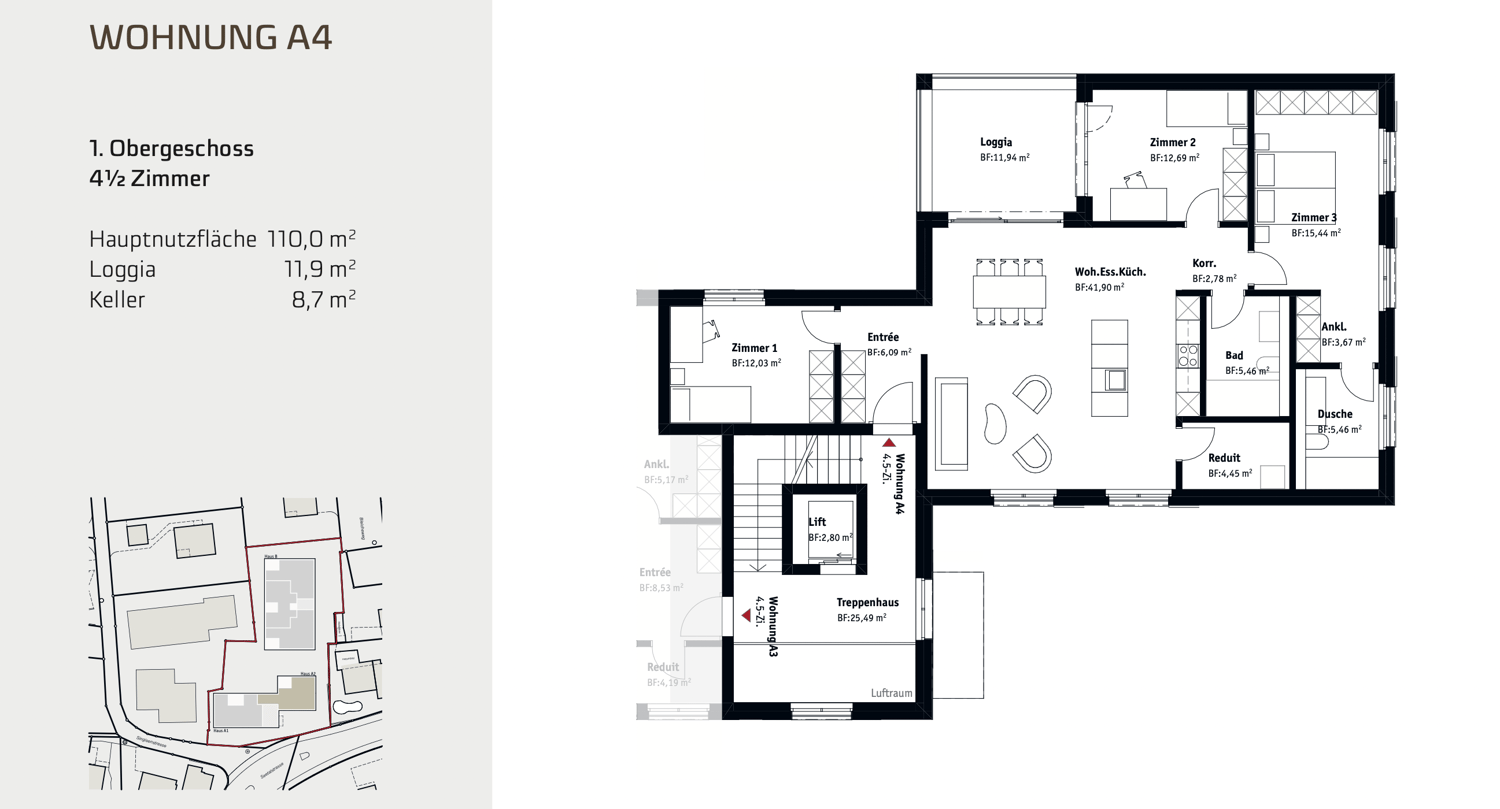 Grosszügige 4.5-Zimmer-Eigenheim im Neubau - ruhig gelegen und doch zentral in Muri - Image 2