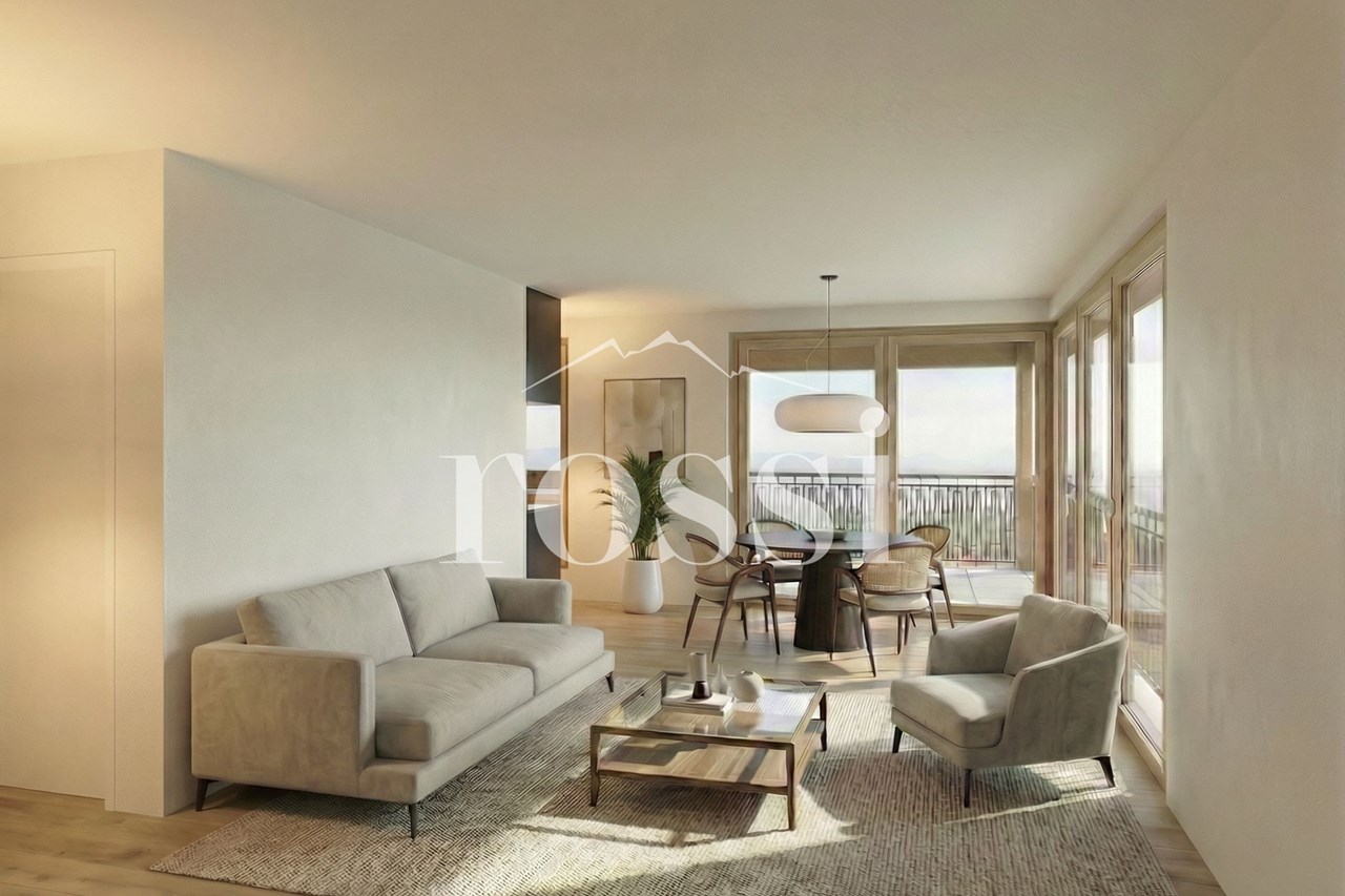 Appartement neuf de 2.5 pièces attique avec balcon à vendre à Cottens - Bild 1