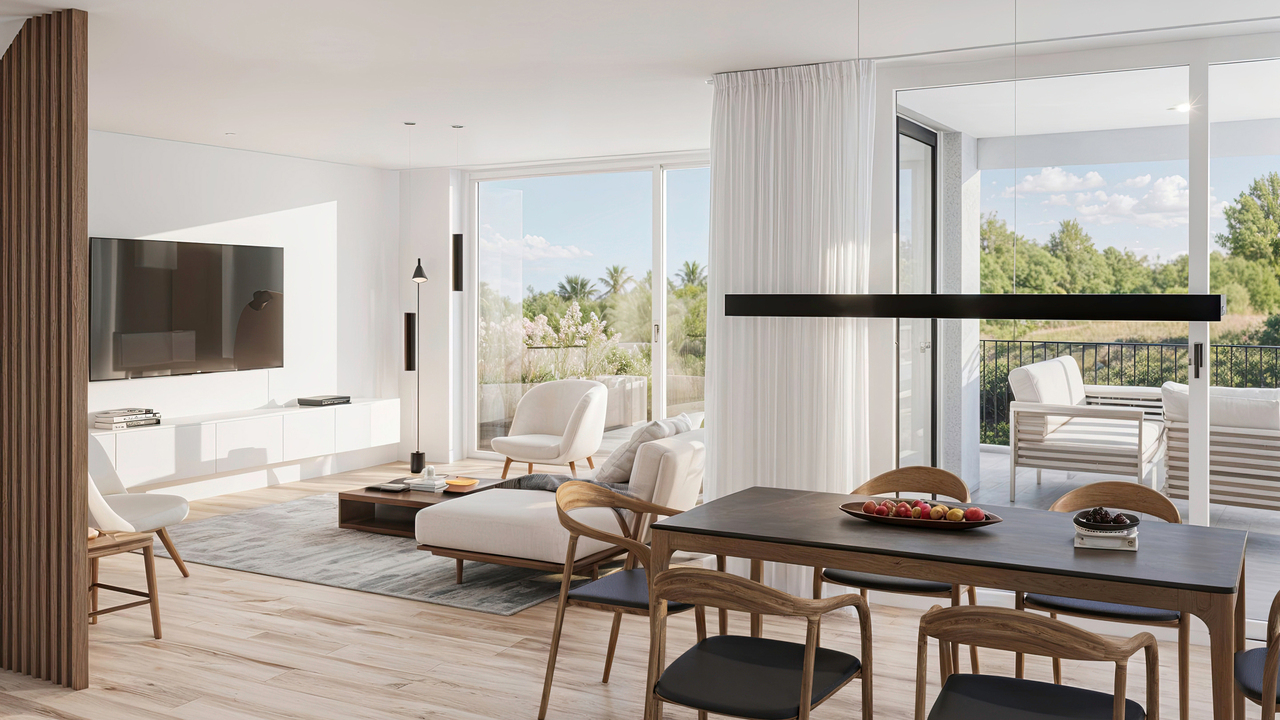 Projekt Hanfgartenweg mit 6 freistehenden Einfamilienhäusern (Haus 4) - Visualisierung