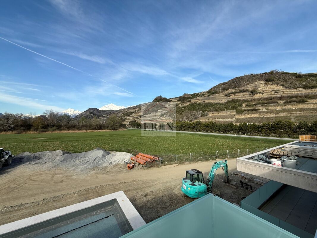 Spacieux attique 4,5 pièces avec terrasse panoramique de 63 m2 - Résidences Alegria à Uvrier (Sion) - Attique 4,5 pièces à vendre