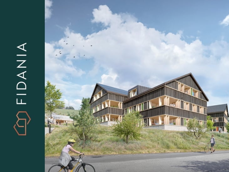 Moderne 3.5-Zimmer-Wohnung mit Bergpanorama -  Bild 1