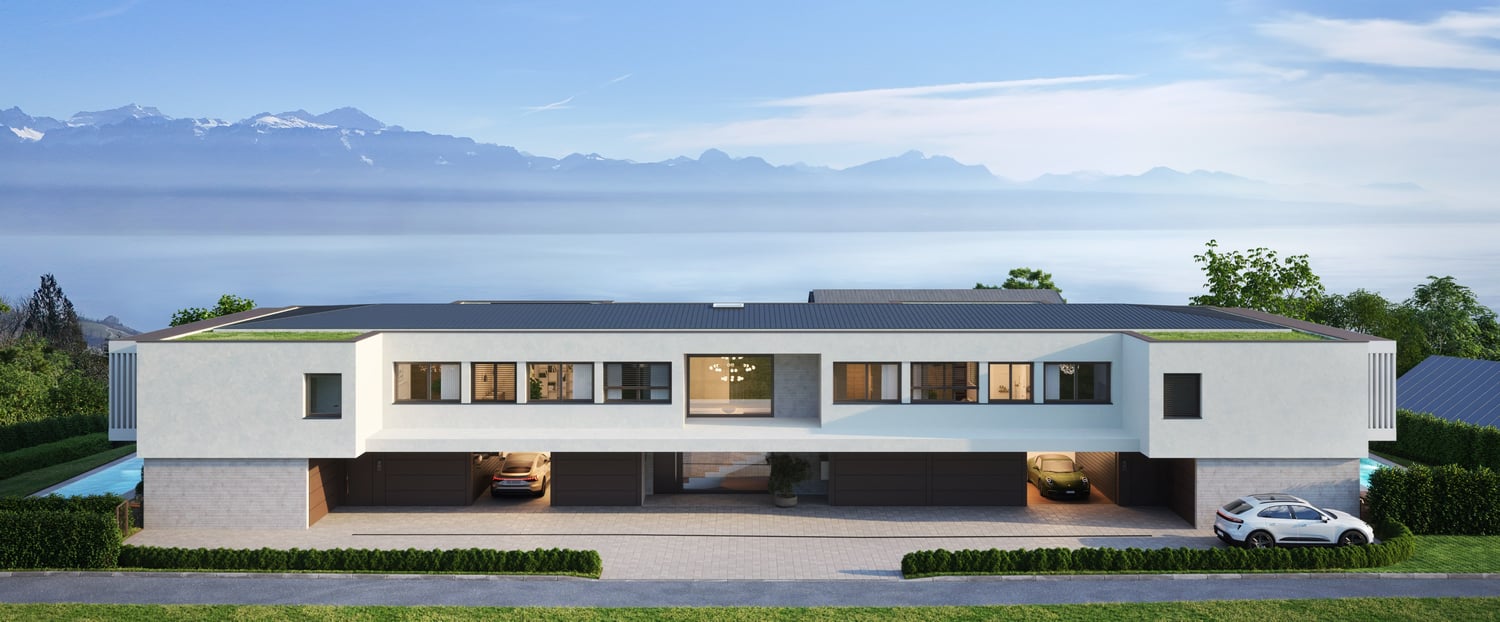 Villa moderne neuve avec piscine et vue panoramique à Lutry -  Bild 6